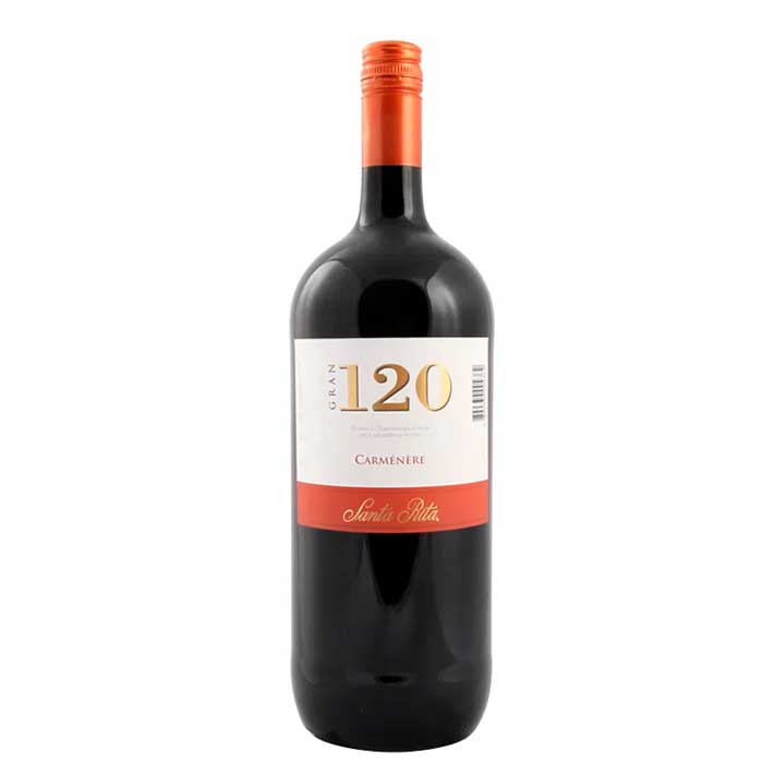 Vino 120 Gran Carmenere Botellon 1.5 L