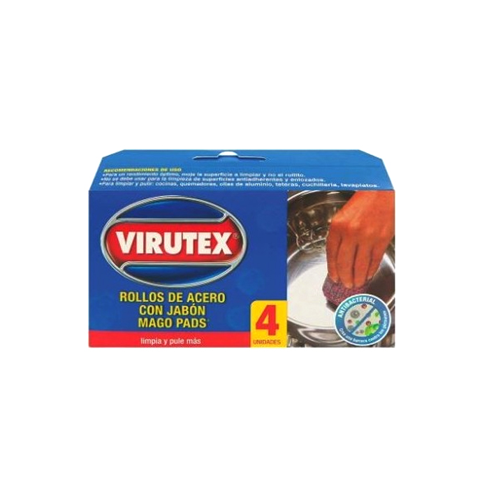 Mago Pads C/Jabon X4 Bolsa - Clásica