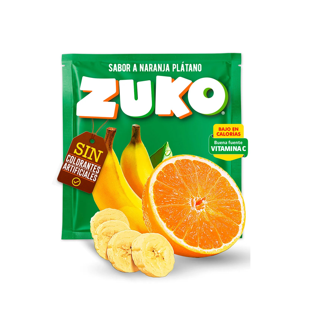 Zuko Naranja Plátano 15 Gr