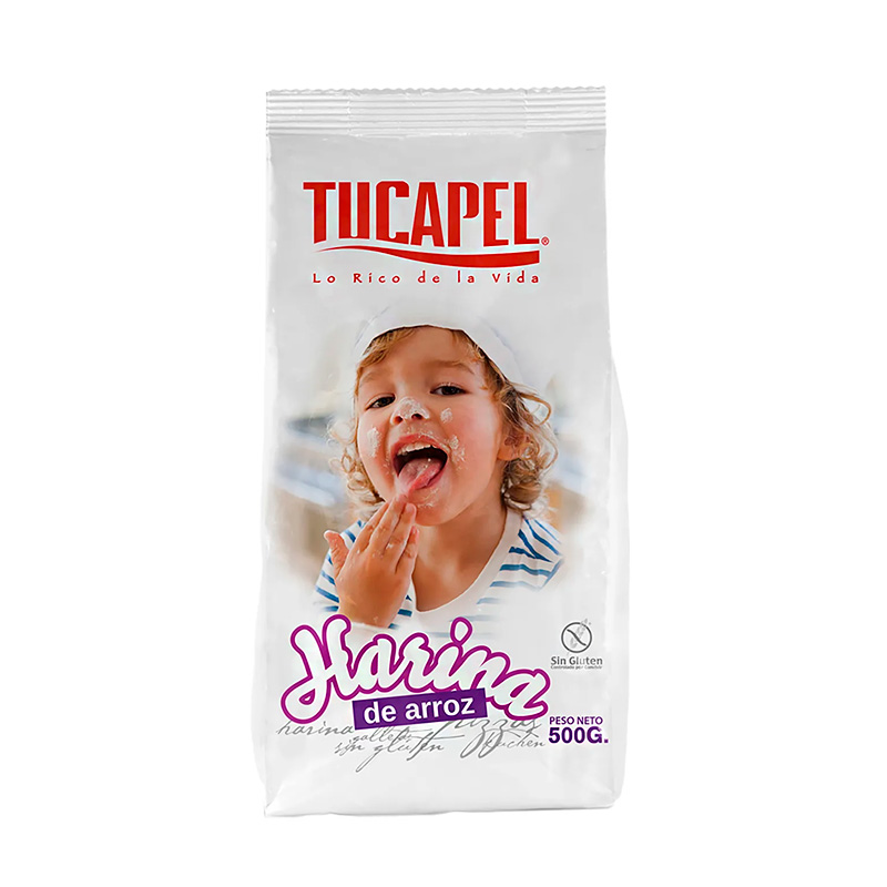Harina Tucapel Arroz S/Gluten 500 Grs