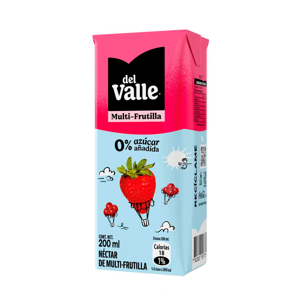 Néctar Andina Frutilla Light 200 cc