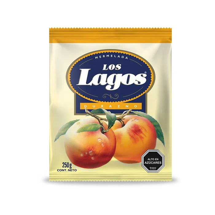 Mermelada Los Lagos Durazno 250 gr