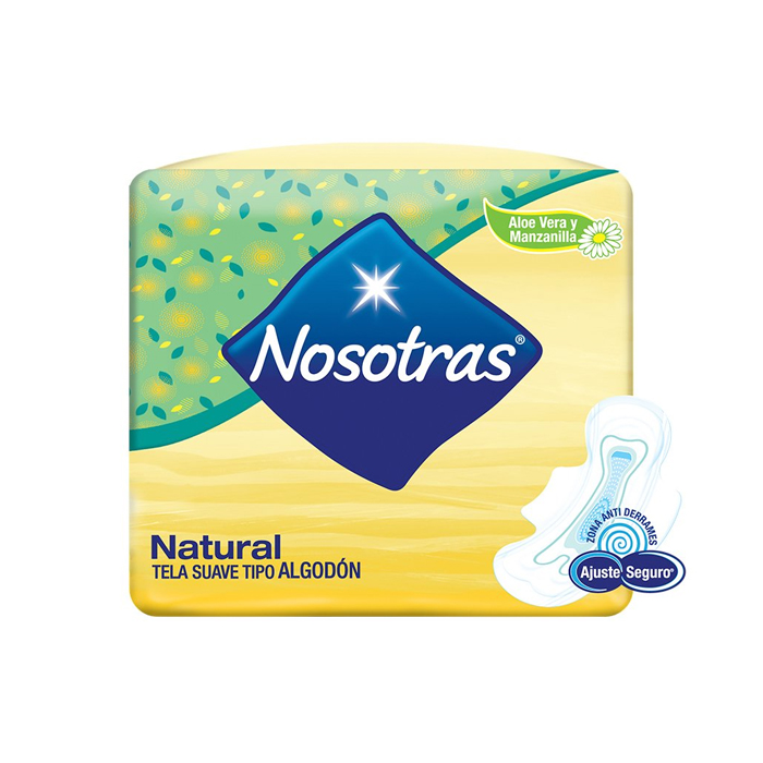 Donnasept Toalla 8 Un Natural Normal C/Alas