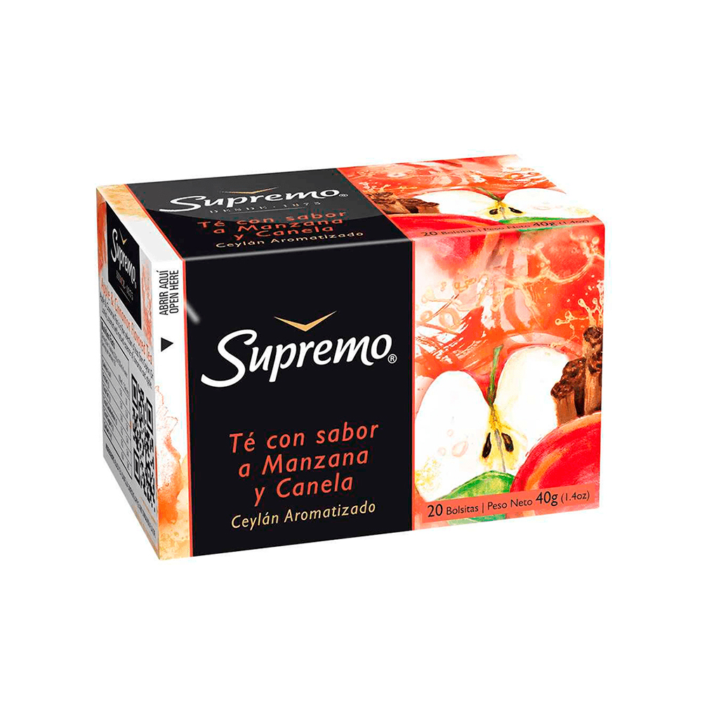 Té Supremo Gourmet Manzana Canela 20 B