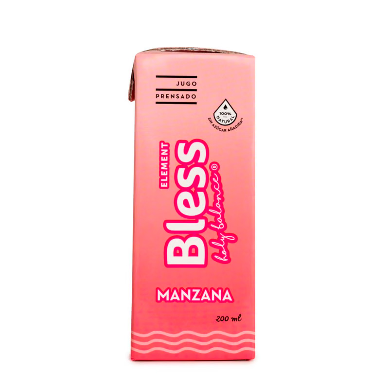 Jugo Bless Element Manzana 200 ml 