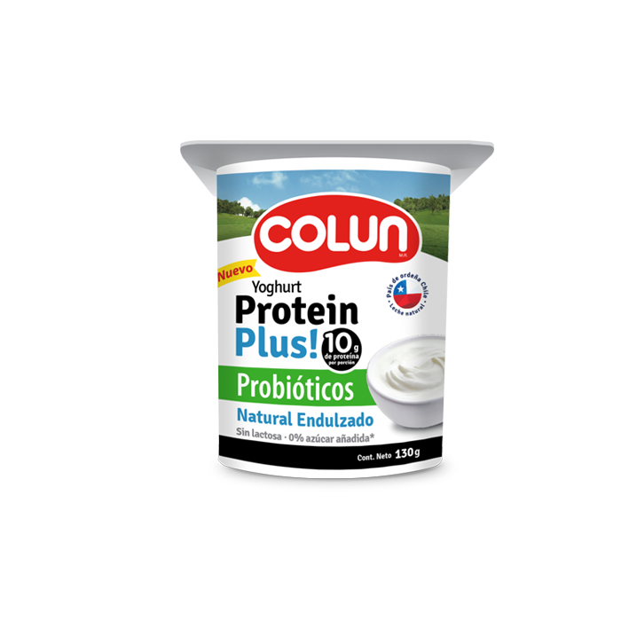 Yogurt Protein Plus Colun Natural 130 gr