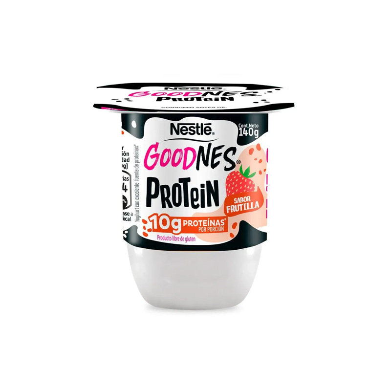 Yoghurt Goodnes Protein Frutilla 140 grs 