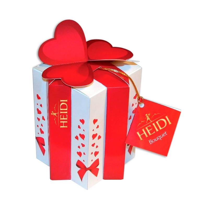 Bon Bon Heidi Regalo Corazón 140 Grs