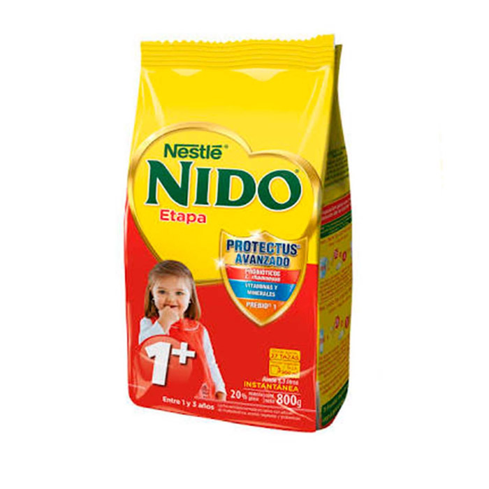Nido 1+ Protectus Lep Bolsa 800 gr