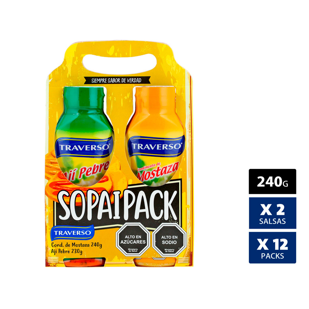 Sopaipack Traverso 2 X 230 Gr
