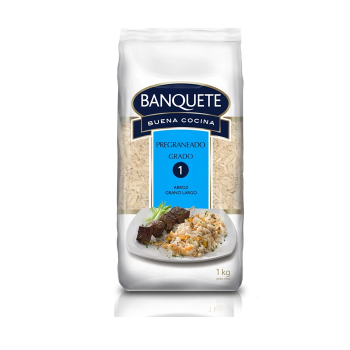 Arroz Banquete Pregraneado G°1 kg