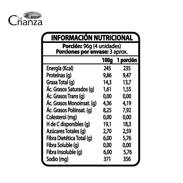 Nugget Chicken Free La Crianza 300 Grs