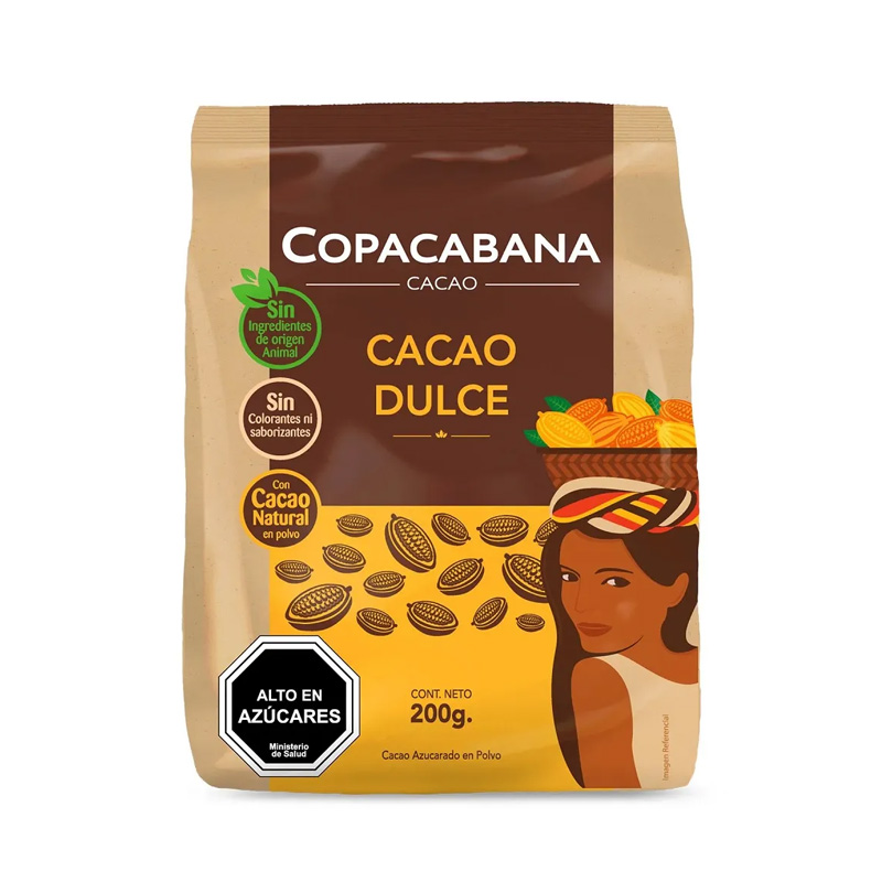 Cacao Copacabana Dulce 200 grs