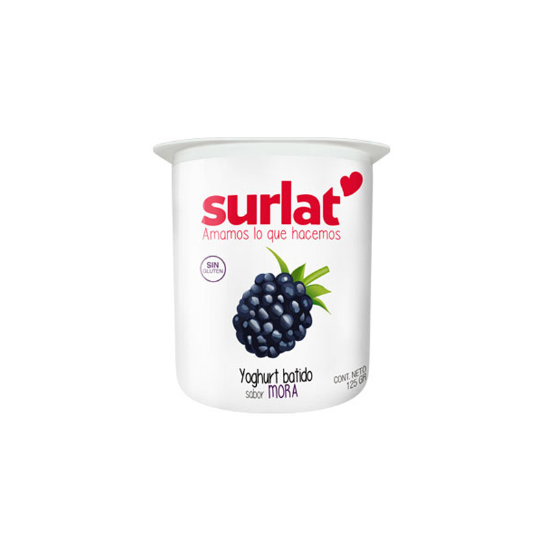 Yoghurt Batido Surlat Mora 110 grs