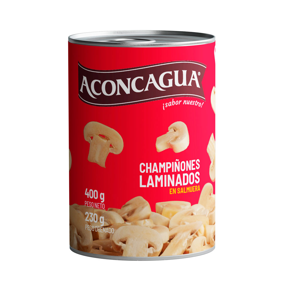 Champiñones Aconcagua Laminado 230 Grs (400 Gr)