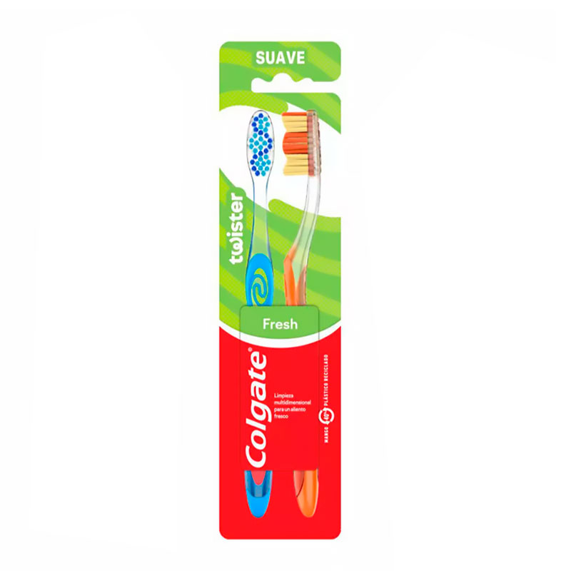 Cepillo Twister Suave 2X1 Colgate