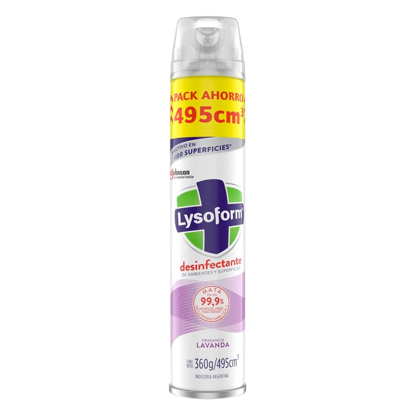 Lysoform Aerosol Lavanda 495Ml