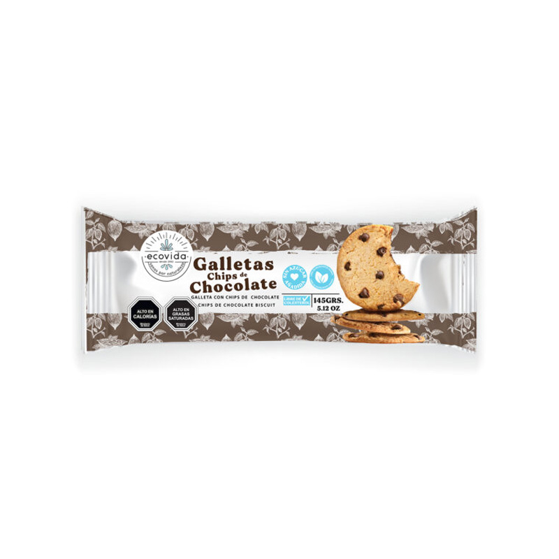 Galleta Ecovida Biscuit Chip Chocolate 145 grs