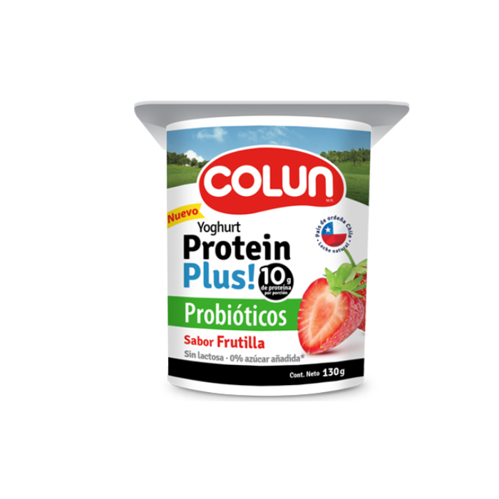 Yogurt Protein Plus Colun Frutilla 130 gr