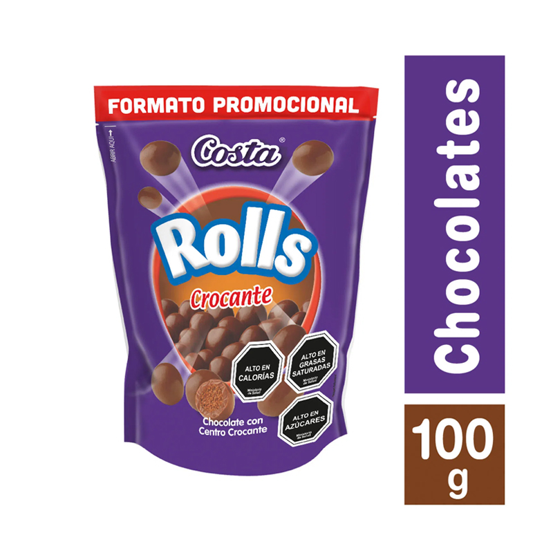 Rolls Crocante Dp 100 gr