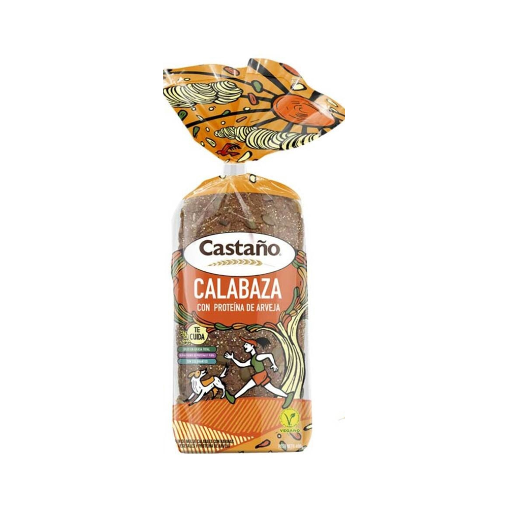 Pan Calabaza Mix Castaño 400 Grs