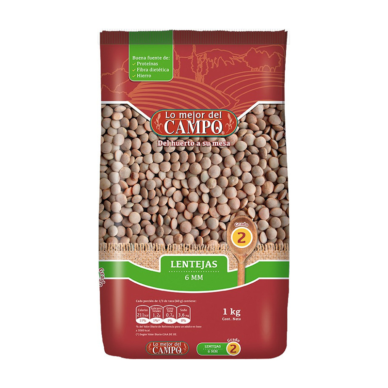 Lentejas Lo Mejor Campo 6Mm 1 Kg