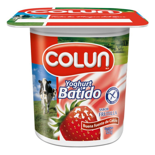 Yoghurt Colun Frutilla 125 gr