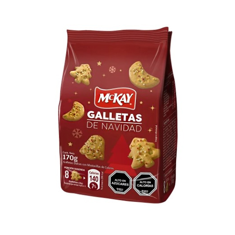 Galleta Navidad Mckay Tradicional 170 Grs