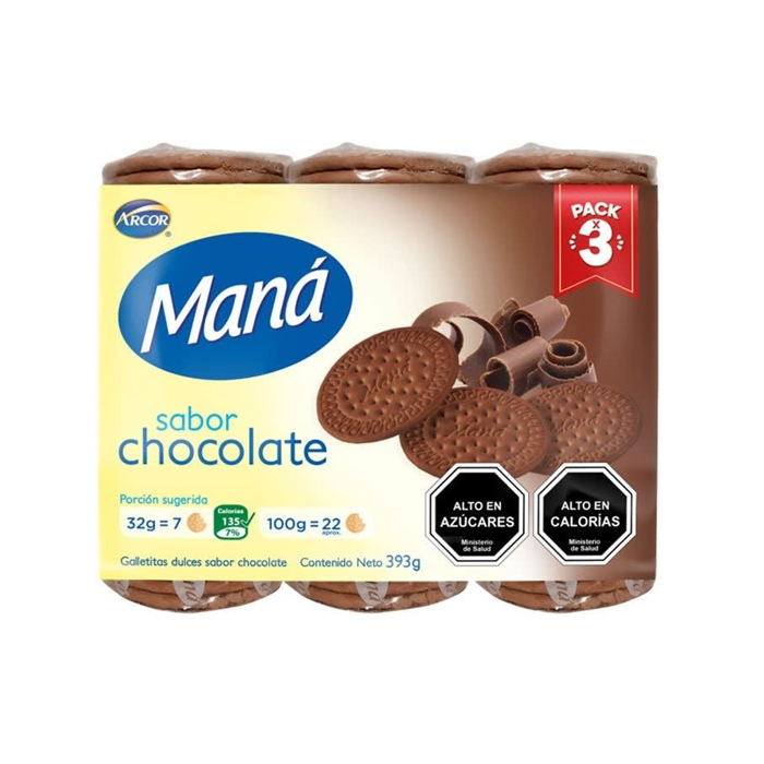 Galleta Mana Chocolate 131 Grs