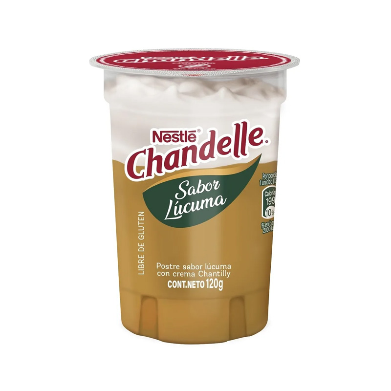 Chandelle Crema Lúcuma 120 Grs