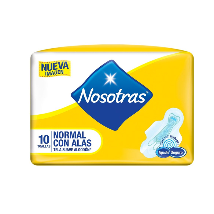 Higienica  Nosotras Normal C/A 10Und