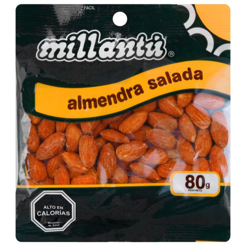 Almendra Millantue Salada 80 gr
