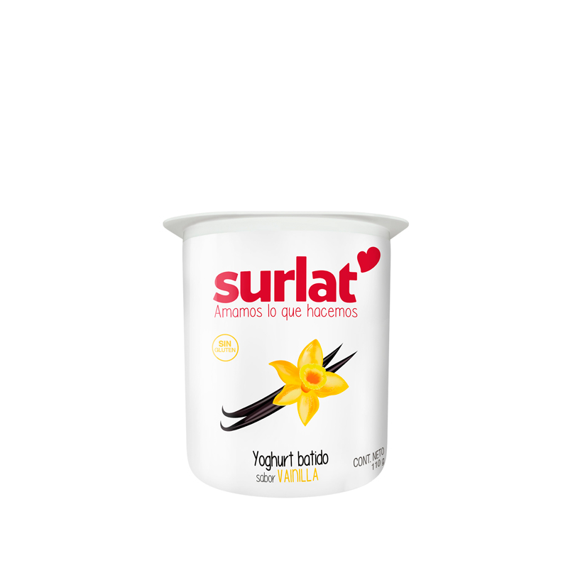 Yogurt Batido Surlat Vainilla 110 grs