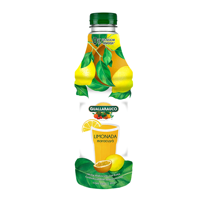 Limonada Guallarauco Maracuya Pet 1 Lt