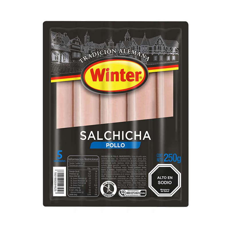 Salchicha Pollo Winter Kilo