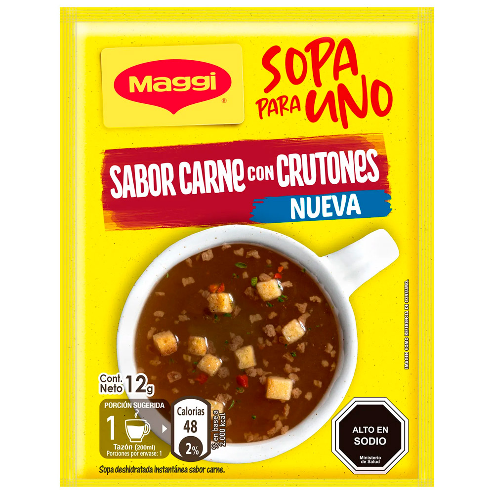 Sppu Maggi Carne Crutones 12 Gr