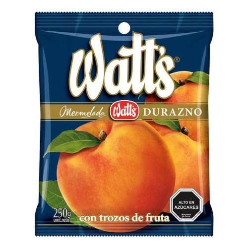 Mermelada Watts Damasco 250 Grs