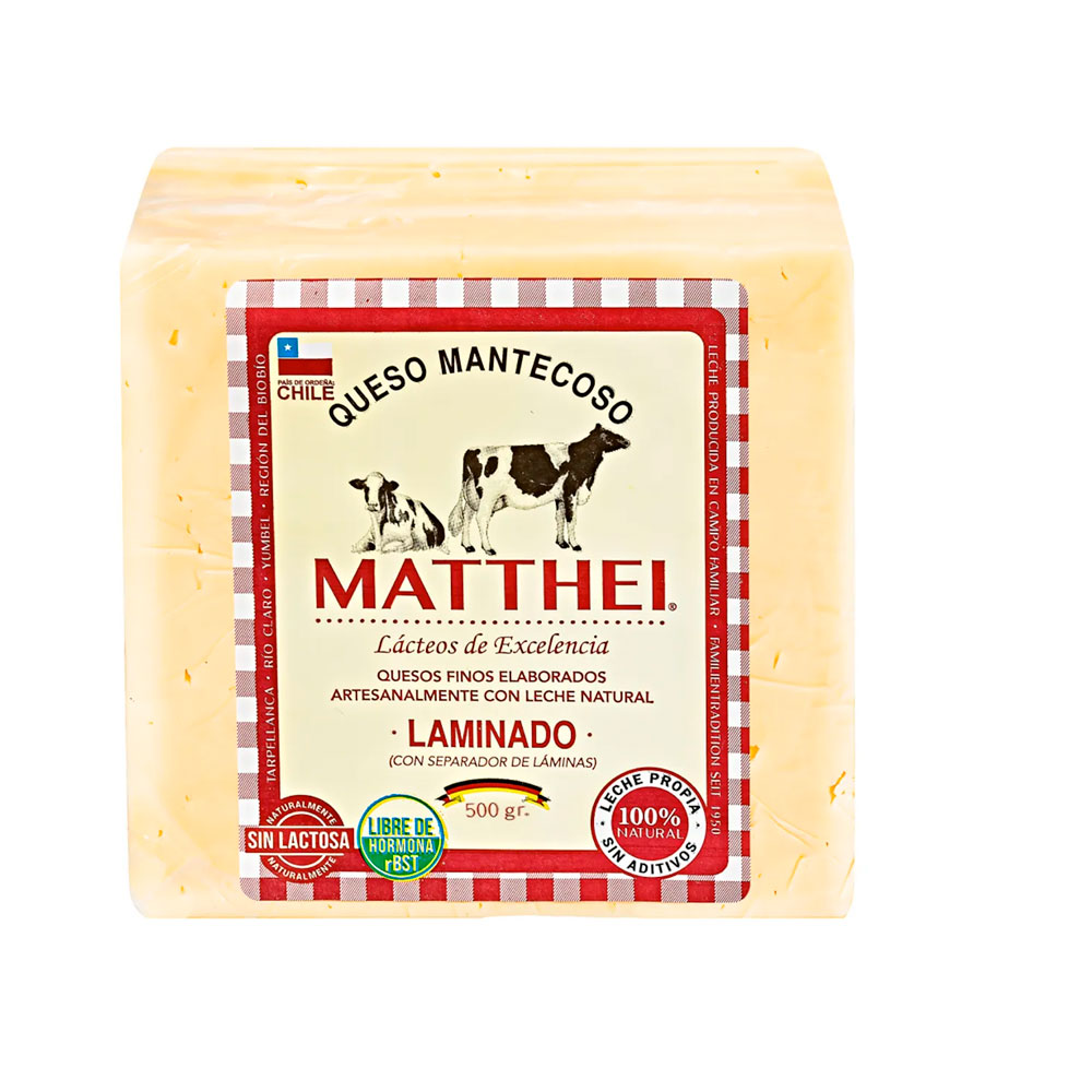 Queso Mantecoso Matthei 500 Gr