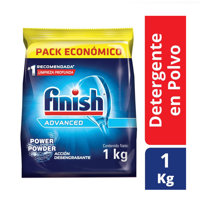 Finish Detergente Polvo Lava vajillas kilo