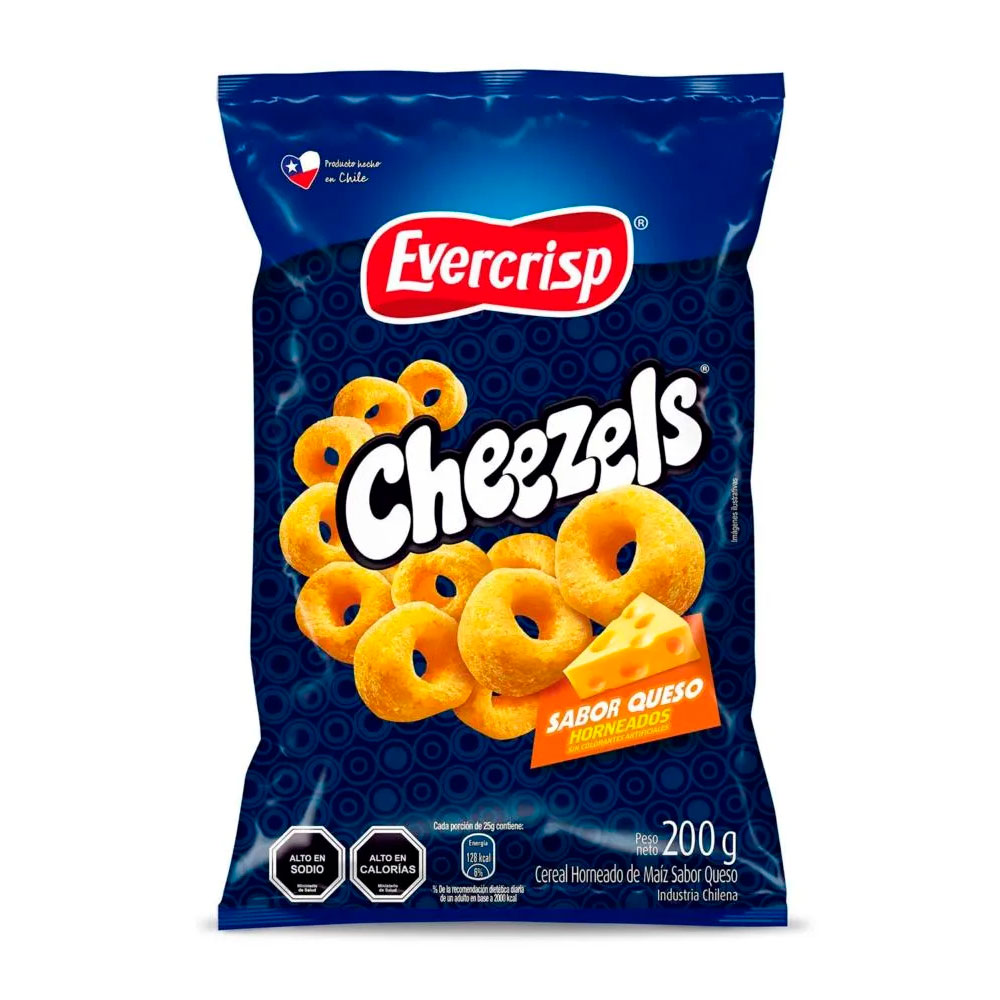 Cheezels Queso 200 Grs