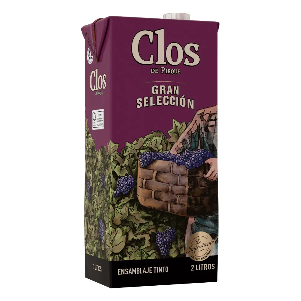 Vino Clos De Pirque Tinto G Selec Tta 2Lt