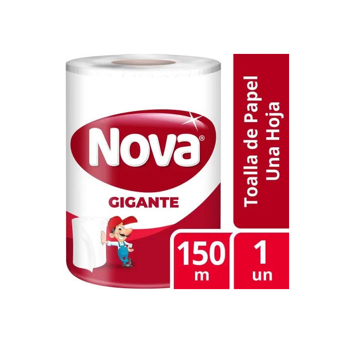 Toalla Papel Nova Gigante Rll 150Mt