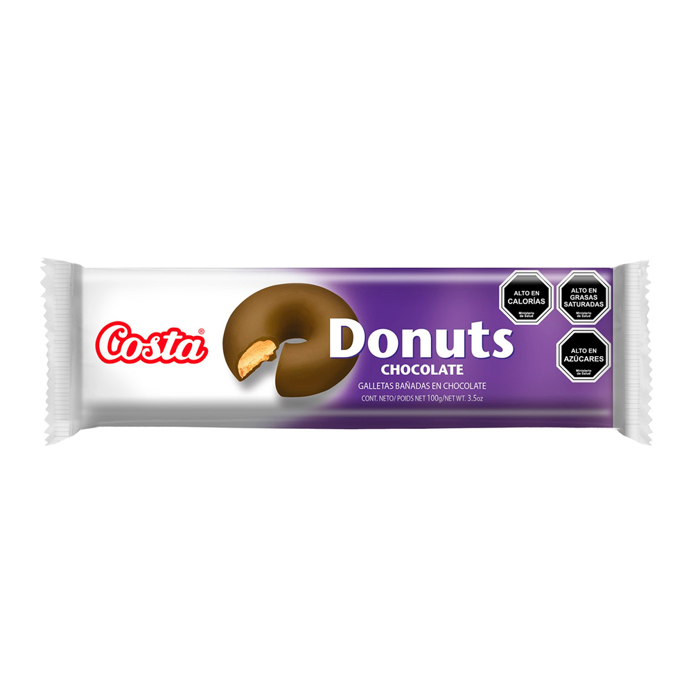 Galleta Donuts Leche Chocolate 100 grs