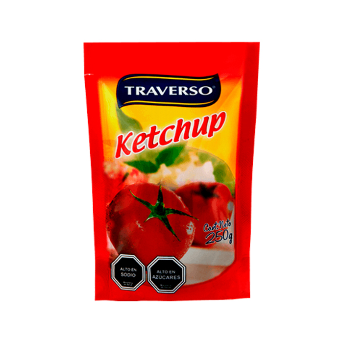 Ketchup Traverso Doypack 250 Grs