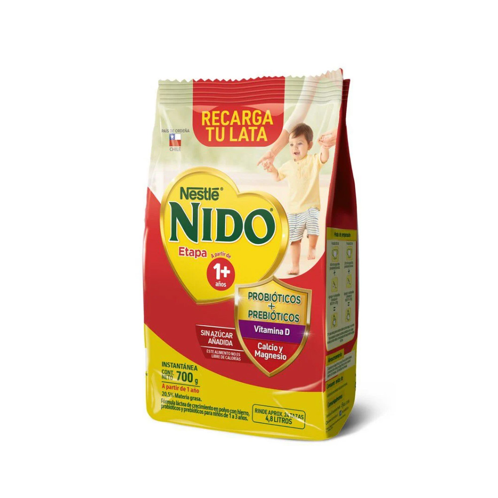 Leche Nido 1+ Recarga 700 Gr
