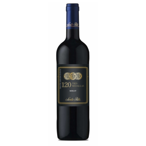 Vino 120 3 Med Merlot 700 Cc