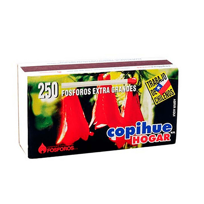 Fósforos Copihue Hogar 250 Und