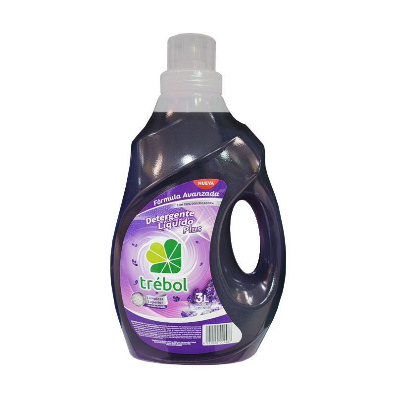 Detergente Trebol Plus 3 Litros Lavanda