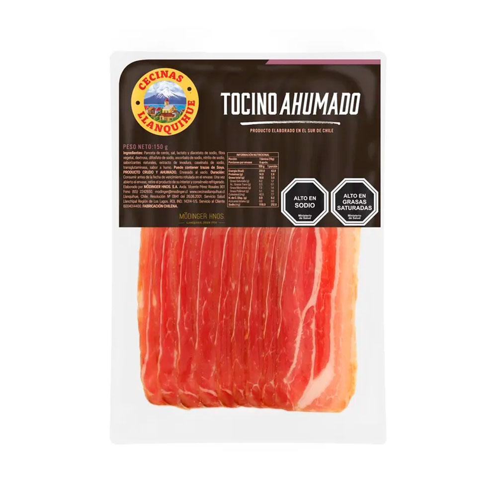 Tocino Ahumado Llanquihue 150 Gr