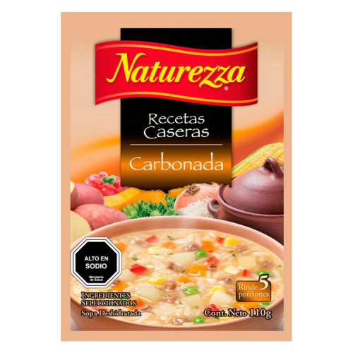 Sopa Naturezza Casera Carbonada 110 Grs